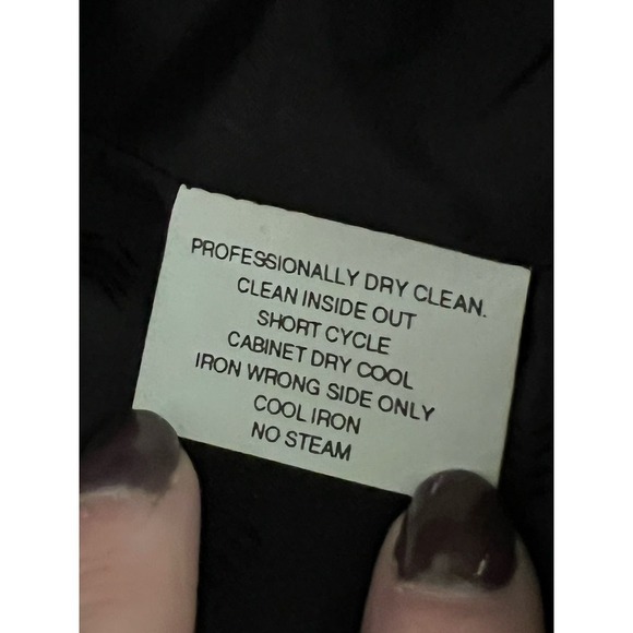 Vintage Blazer Suit Coat Jacket Embroidered Gold Leaf Thread with Pearl Accent - Picture 9 of 9